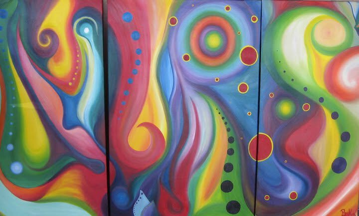 Untitled Triptych — oil painting by Brook Casey