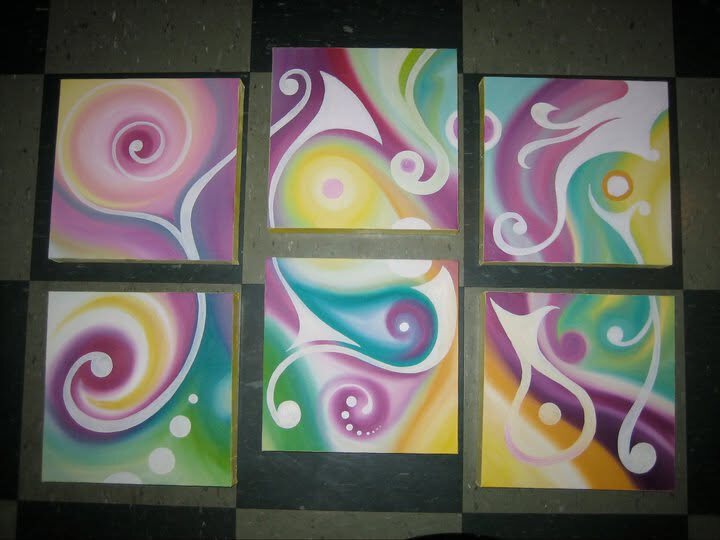 Six Panel Series — oil painting by Brook Casey